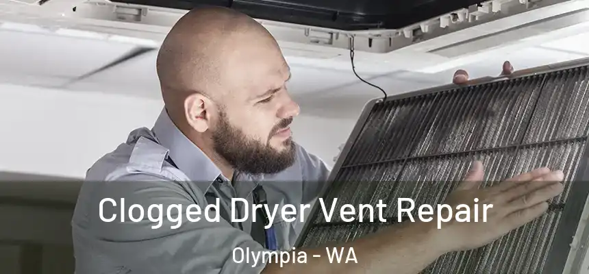 Clogged Dryer Vent Repair Olympia - WA